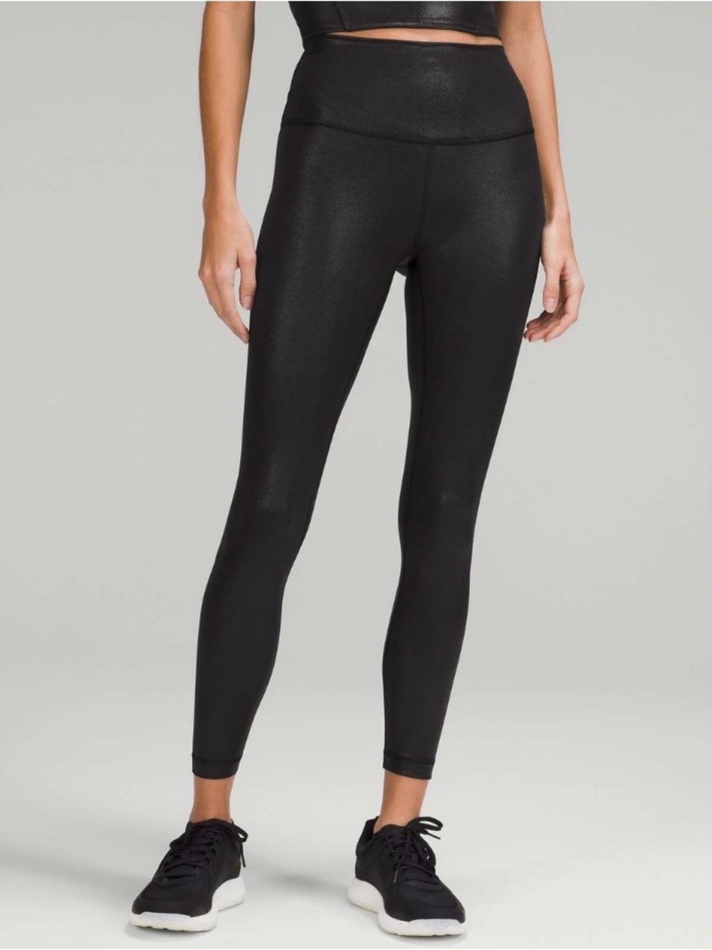 NWOT Lululemon Wunder Train High Rise 25” *Foil Size 6